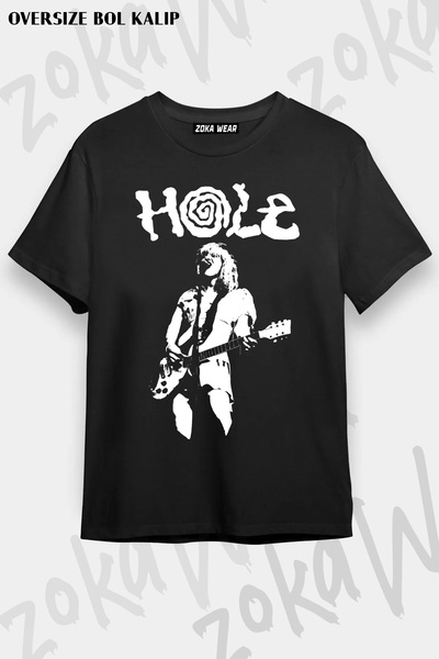 ZOKAWEAR Hole Rock Metal Music Band Printed T-Shirt
