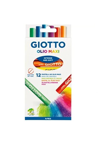 Giotto OLIO MAXI ΛΑΔΙΝΑ ΠΑΣΤΕΛΙΑ (12 ΤΕΜΑΧΙΑ)