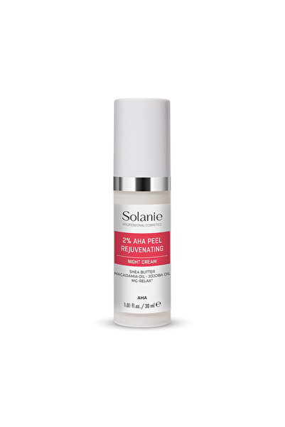 Solanie Crema de noapte AHA Peel pentru reintinerire - 30 ml -