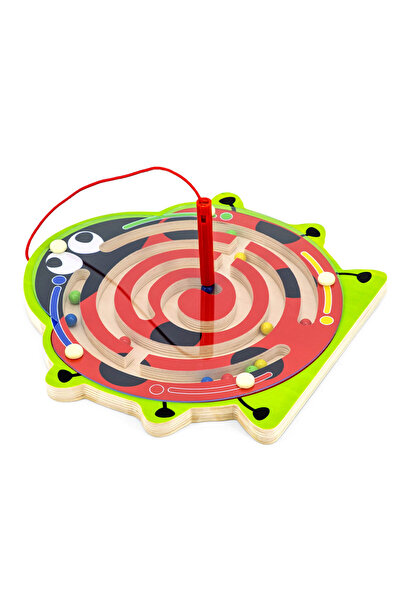 Viga Toys Βίγκα Ξύλινο Μαγνητικό Λαβύρινθος Πασχαλίτσας