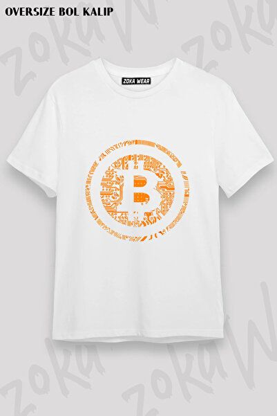 ZOKAWEAR Bitcoin Print T-Shirt