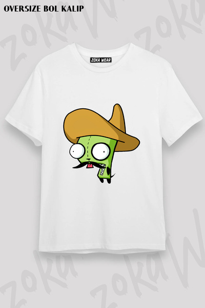 ZOKAWEAR Invader Zim V5 Printed T-Shirt