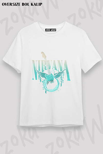 ZOKAWEAR Nirvana Black Printed T-Shirt