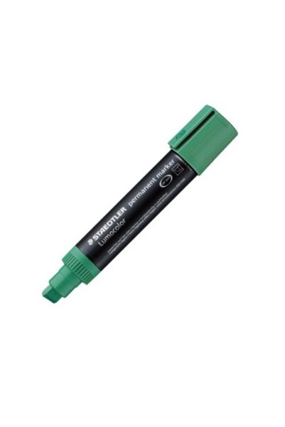 Staedtler Μαρκαδόρος πράσινος με λοξότμητη μύτη