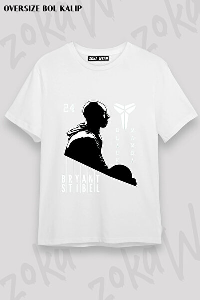 ZOKAWEAR Kobe Bryant Black Mamba Basketball Printed T-Shirt