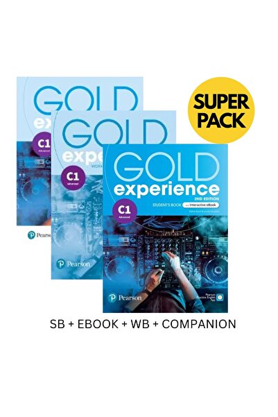 Pearson GOLD EXPERIENCE C1 SUPER PACK (SB + EBOOK + WB + COMPANION) 2η ΕΚΔ.