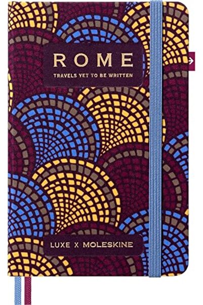 GENERAL دفتر ملاحظات Moleskine LUXE x Rome City Travel Guide، حجم الجيب (3.5 ...