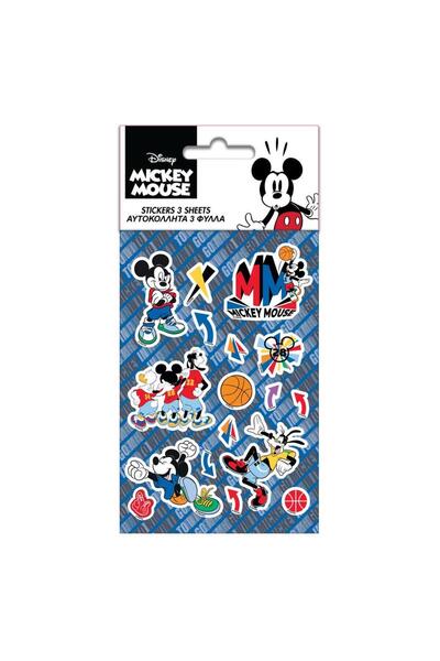 Disney Mickey Mouse Αυτοκόλλητα 8x12 εκ., 5 φύλλα