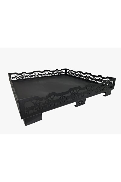 Şık Dekoratif Şömine Tablası (60*60cm)