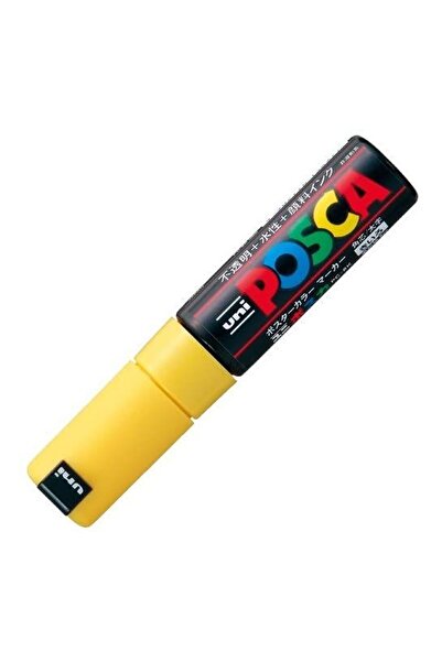 Uni Μαρκαδόρος POSCA Κίτρινο