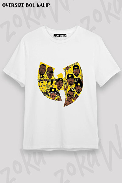 ZOKAWEAR Wu Tang Clan V8 Printed T-Shirt