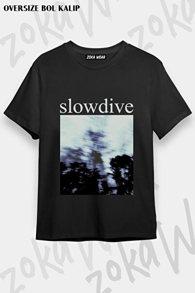 ZOKAWEAR Slowdive Leri Harajuku Printed T-Shirt