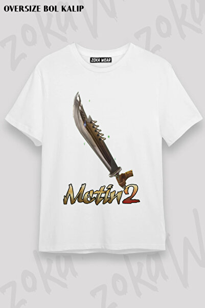 ZOKAWEAR تي شيرت مطبوع عليه Essential Game Metin2