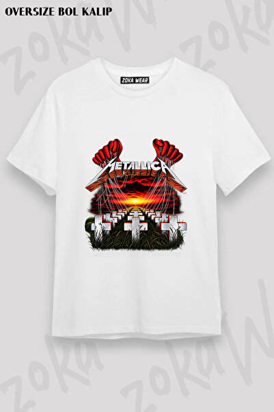 ZOKAWEAR Master of Puppets Metallica Printed T-Shirt