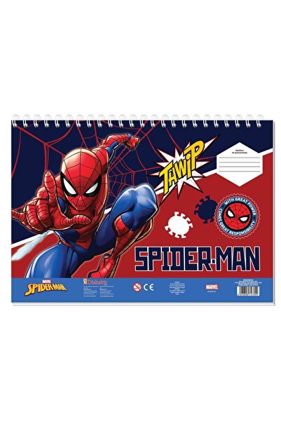 Marvel Spider-Man Σημειωματάριο Ζωγραφικής Σπάιντερ-Μαν 23x33, 40 Φύλλα, Αυτο...