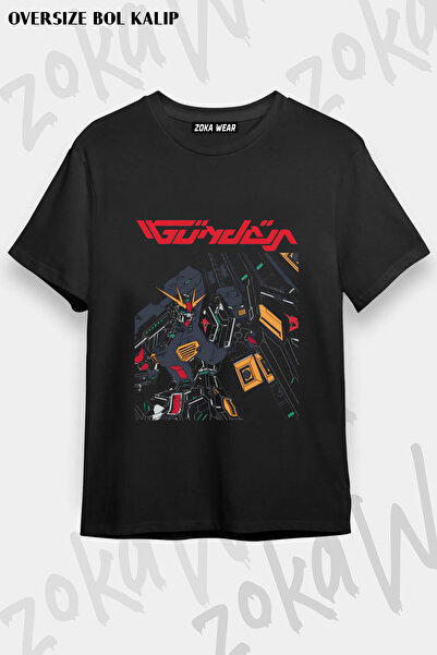 ZOKAWEAR Gundam Oversize Printed T-Shirt