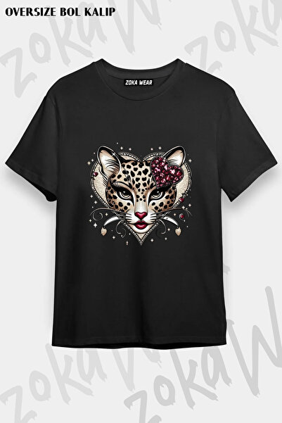 ZOKAWEAR Y2K Vintage Leopard Print T-Shirt