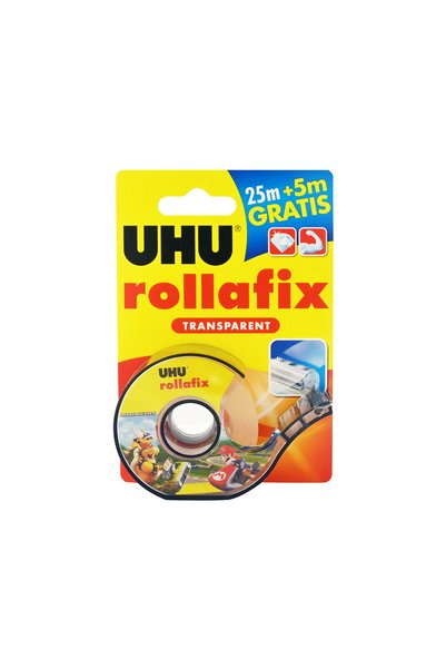 Uhu ROLLAFIX TRANSP.ΒΑΣΗ 25+5mBL.BTS26IT12