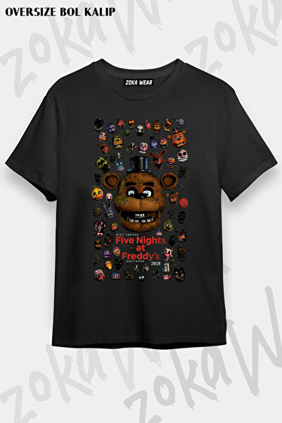 ZOKAWEAR Five Nights at Freddy's 5Naf Fnaf Freddy Fazbear and Characters Game...