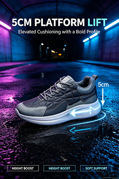 Najd Trend Mall Lightweight Breathable Running Shoes Men Cushioned Sneakers S...