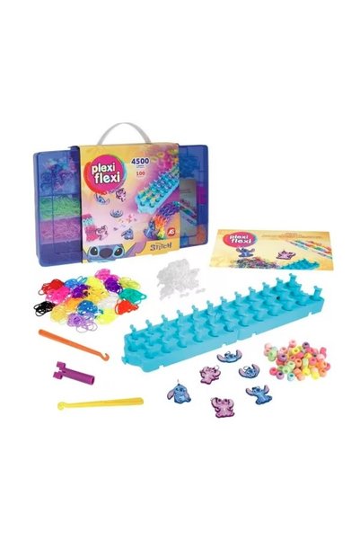 AS COMPANY Μεγάλη θήκη PLEXI FLEXI STITCH με 4500 λαστιχάκια και 100 αξεσουάρ