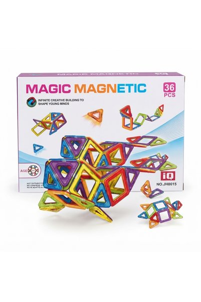 Generic Brand Magnetic Building Blocks Toy for Children Make Your Own Shape D...