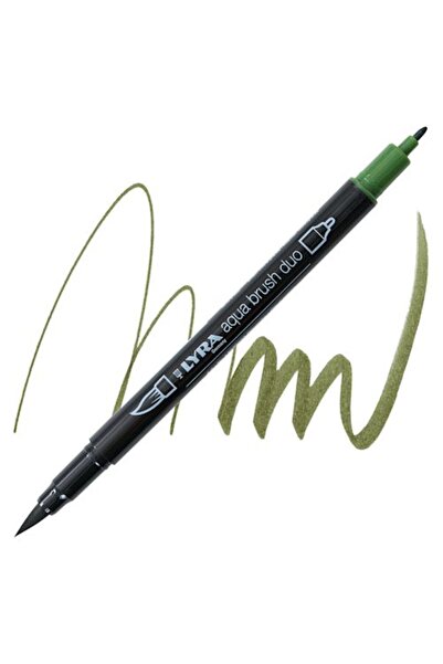 LYRA Μαρκαδόροι Aqua Brush Duo Λαδί L6520073
