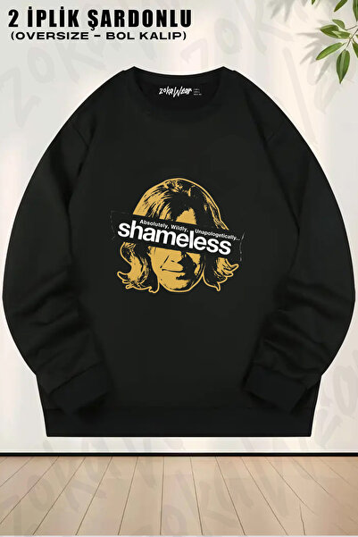 ZOKAWEAR Frank  Printed Crew Neck Sweatshirt