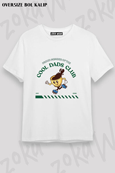 ZOKAWEAR Cool Dads Club Printed T-Shirt