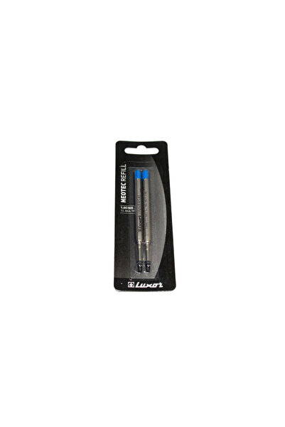 Luxor NEOTEC ΑΝΤΑΛΛΑΚΤΙΚΟ ΤΥΠΟΥ PARKER 1.0mm 2 ΤΕΜΑΧΙΑ ΜΠΛΕ