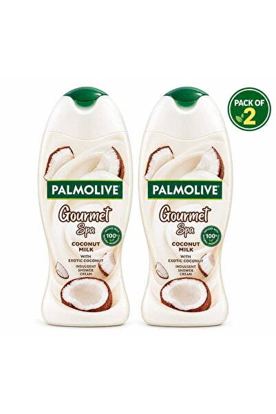 Palmolive Gourmet Coconut Shower Gel, 2 × 500 ml – Coconut-Scented Body Wash ...