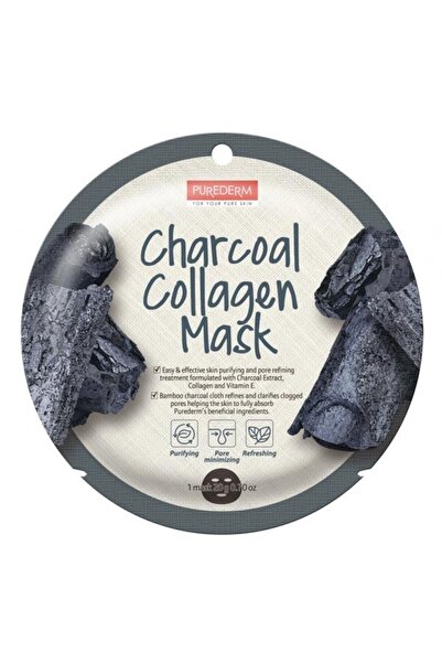 Purederm Activated Charcoal Mask - circle -