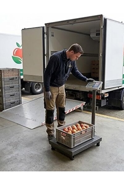 RT Cantar Platforma Electronic Brat Rabatabil Baterie Reincarcabila 700kg LIVRAREA GRATUITA
