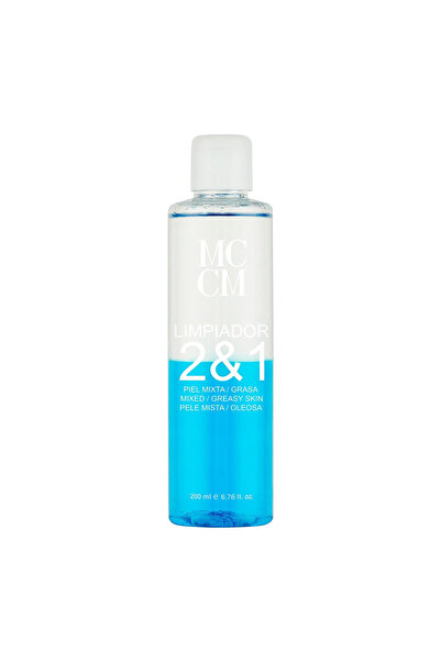 MCCM 2 in 1 biphasic cleansing lotion - for oily, combination skin - 200 ml -