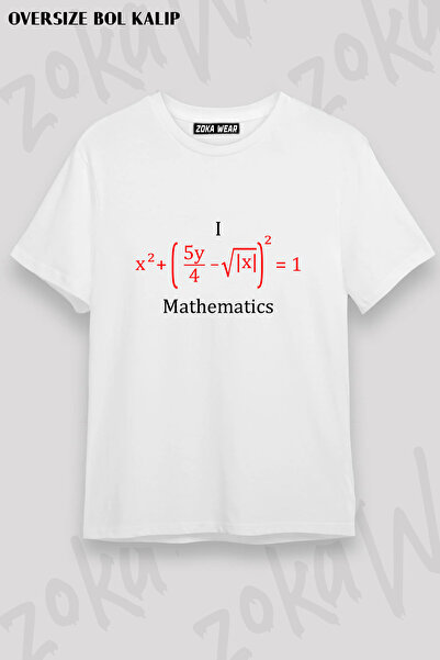 ZOKAWEAR Mathematics Math Formula Mathematics Printed T-Shirt
