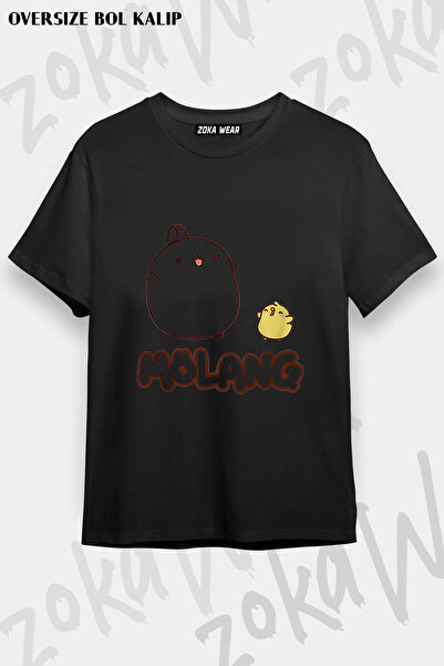 ZOKAWEAR Friend Molang Piu Piu Molang Printed T-Shirt