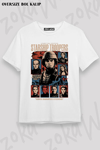 ZOKAWEAR Starship Troopers Printed T-Shirt