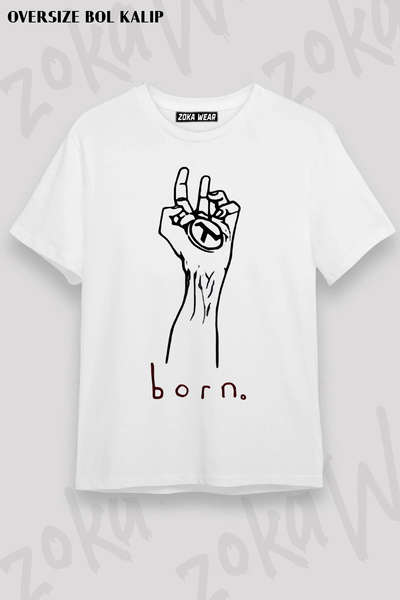 ZOKAWEAR Half Life Design Series Printed T-Shirt with Text