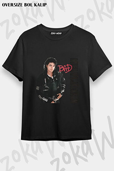 ZOKAWEAR Michael Jackson Bad Album Printed T-Shirt