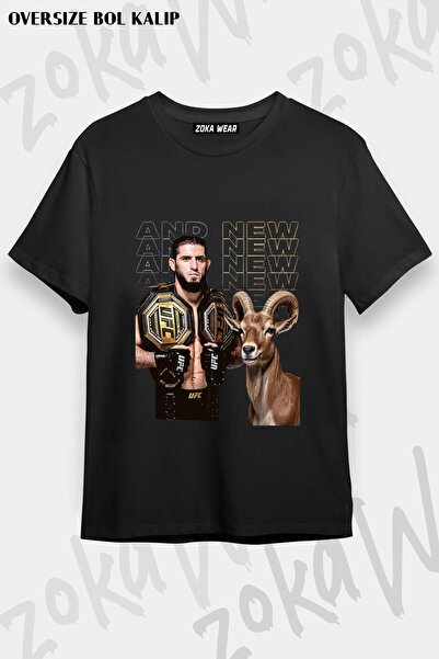ZOKAWEAR Islam Makhachev Printed T-Shirt