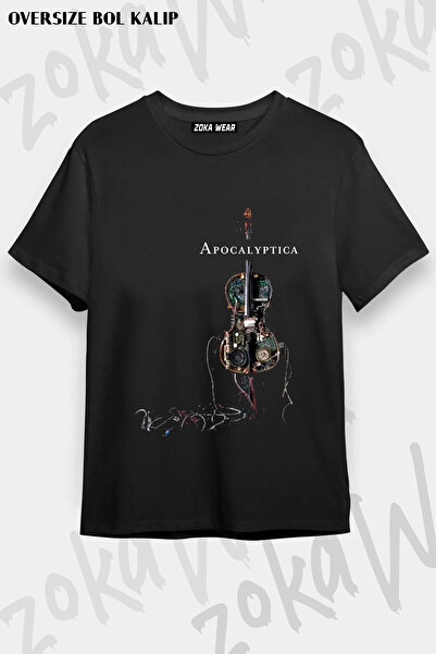 ZOKAWEAR Apocalyptica Rock Metal Printed T-Shirt