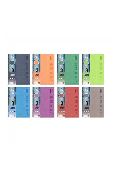 Joy Σημειωματάριο Σπιράλ Typotrust Jeans A4 3 θεμάτων (4543-19) (TYP4543-19)