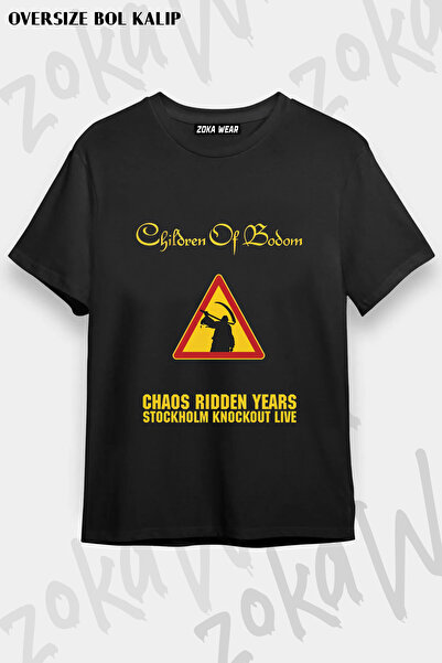 ZOKAWEAR Chaos Children of Bodom Printed T-Shirt