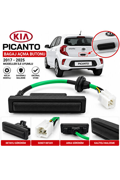 Picanto 2017-2025 Bagaj Açma Butonu