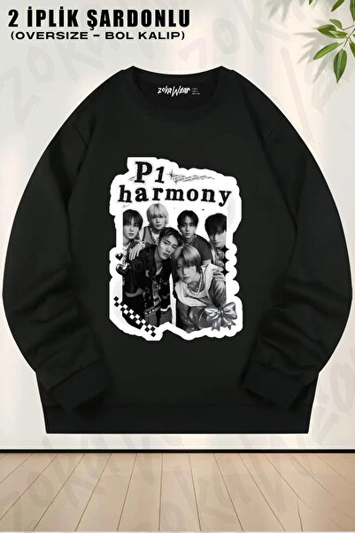 ZOKAWEAR P1Harmony Printed Crew Neck Sweatshirt