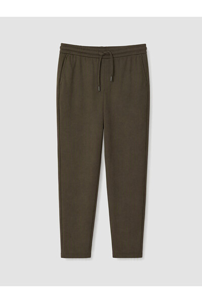 LC Waikiki Vizyon New Season Khaki Men's Trousers with Tie Waist