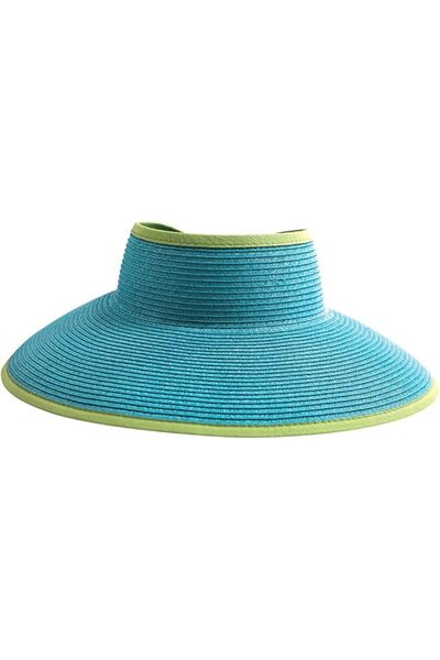 GENERAL Ultra Red Hat with Brim for Sun Protection, Tie Band and Sweat-Absorb...
