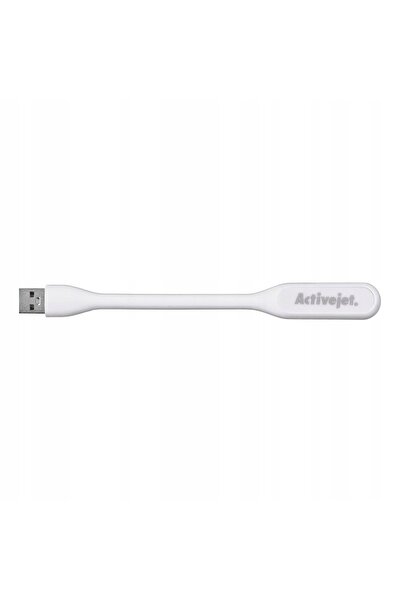 ActiveJet Lampă LED USB albă pentru computer