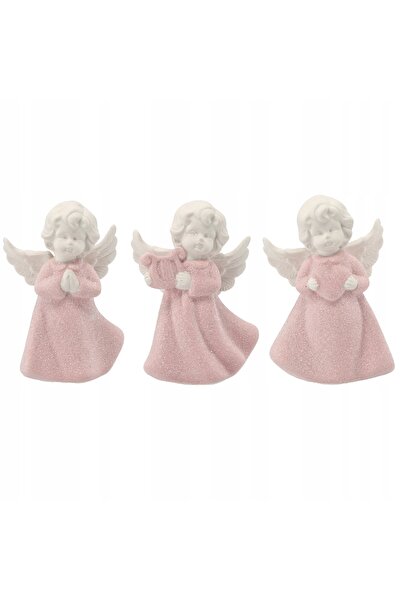 Chomik figurină 13cm ÎNGER verde 3 bucăți