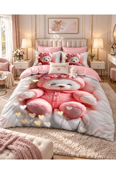 East Comfort Finet Πολυτελές Σετ Παπλωματοθήκης 6 Τεμαχίων με Ελαστικότητα 5D...
